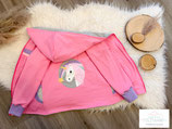 Sweatjacke Einhorn