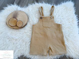Musselinlatzhose beige 74/80