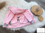 Sweatjacke Reh