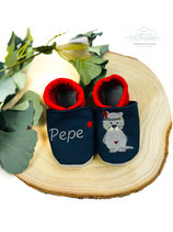 Lederpuschen Biber