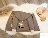 Sweatjacke Esel mit Hase