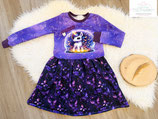 Kleid Einhorn Lichtermagie 122/128