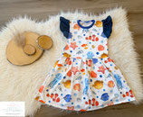 Sommerkleid Meer 86/92