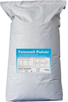 Feinwoll Pulver 15kg , Buntwaschmittel 30°C - 60°C