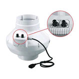 Vents Aspiratore Centrifugo potenziato serie VKUN (cablato+termostato+controllo velocità)
