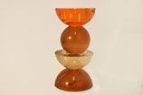 Design Kerzenhalter, Kristallglas