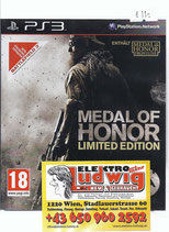 PS3 Medal of Honor Limited Edition FSK18