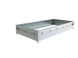 Bordwandaufsatz 1550 x 1140 x 370, Blech verz., für Pratik N5-155 ptw (GN101)