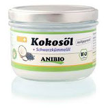 Anibio Kokosöl + Schwarzkümmelöl 200ml