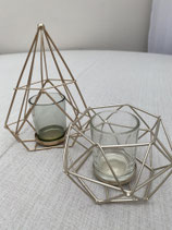 Geometrika mit Glas Rosegold