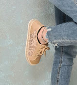 Espadrilles mit Pailletten und Glitzer