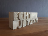 Beton-Klotz „Echt Jetzt??“