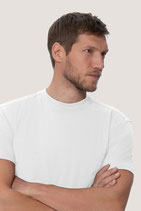 95° waschbares Extrem strapazierfähiges, kochfestes, chlorechtes, farb- und formbeständiges T-Shirt, runder Halsausschnitt für Herren