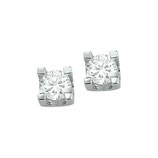 Pure Shine - Oorknopjes – Zirkonia – 5mm