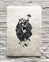 Linoldruck „Fuchsgeist“