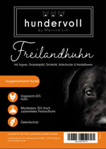 Hundervoll Freilandhuhn 2kg