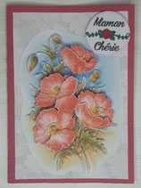 Carte 3D "Maman"