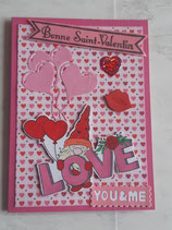 Carte "Saint Valentin"