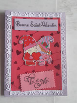 Carte "Saint Valentin"