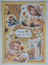 Carte "Tournesol"