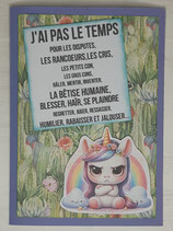 Carte "Pas le temps"