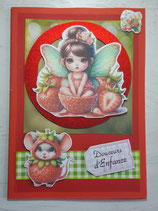 Carte "Fraise"