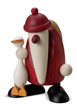 Weihnachtsmann mit Gans Auguste, klein
