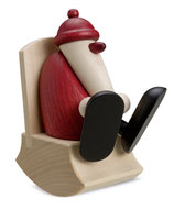 Weihnachtsmann im Schaukelstuhl, klein