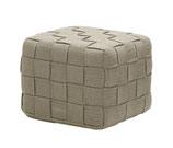 Cube Hocker, taupe