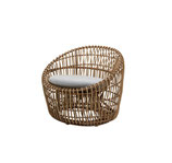 Nest Lounge-Sessel, natur