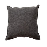 Wove Kissen, dark grey