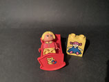 Duplo Kind in Wiege mit Motivstein als Set (mit Gebrauchsspuren)