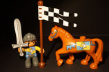 Duplo Ritter mit Pferd als Set