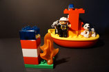 Duplo Feuerwehrboot als Set