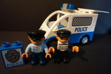 Duplo Polizeitransporter als Set