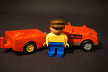 Duplo Fahrzeug mit Anhänger und Fahrer