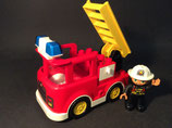 Duplo Feuerwehr Leiterwagen (neues Modell) als Set