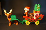 Duplo Weihnachtsmann mit Kutsche als Set