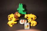 Duplo Löwenfamilie (4 Tiere) als Set