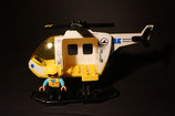 Duplo Helikopter mit Pilot (Aufkleber mit Gebrauchsspuren)