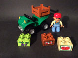 Duplo Quad mit Bauer und Motivsteine als Set