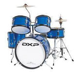 Junior Series 5 piece drum kit TXJ5 Metallic Blue in Stock