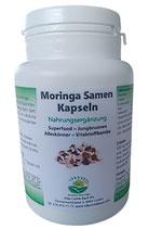 Kapseln aus Samenpulver Bio-Moringa (90 Stk.)