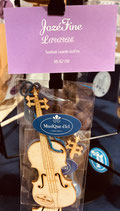 Déco-Mini-Violon-Accordéon imbibées d'huile essentielle au SAPIN BEAUMiER de Lavande JozéFine