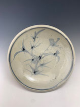 Stoneware wood fired serving bowl