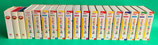 Original Mosaik Digedags komplette Reprintmappen-Sammlung Nr. 1 bis 19 mit Jubiläumskassette 1 bis 3 sowie Reprintmappen 4 bis 19 vollständig in exzellentem Zustand