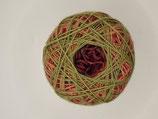 Sockenwolle grün/pink    100g