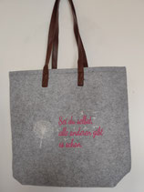 Filztasche  "Sei du selbst"
