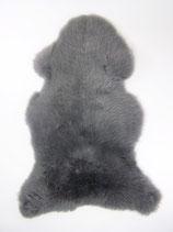Peau de mouton teintée grise