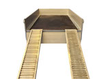 Aluminiumrampen inklusive Gleitschiene  Art.Nr. ZL17612 250 cm lang, 2100 kg belastbar / Paar
